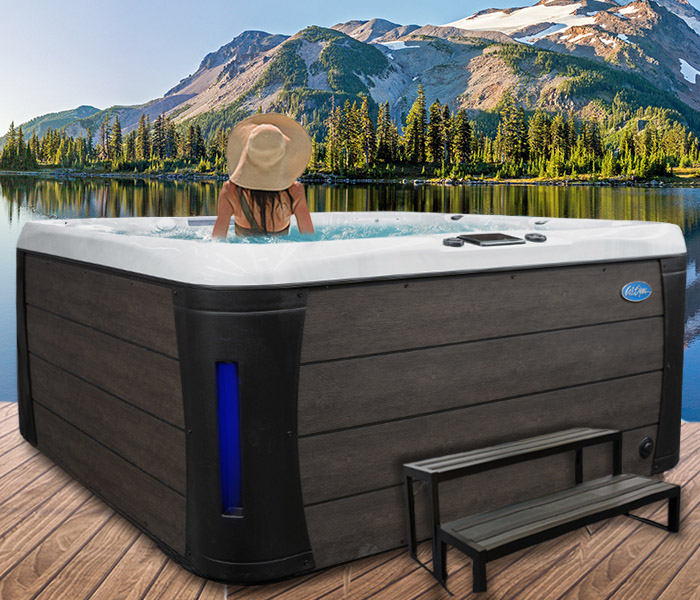 Calspas hot tub being used in a family setting - hot tubs spas for sale Tallahassee